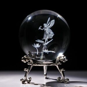 Fairy 3D Paperweight with stand NWT